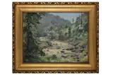Untitled by František Daněk-Sedláček, oil on canvas, offered Aug 2021