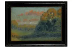 Untitled by M. Martin, oil on canvas, offered Aug 2021