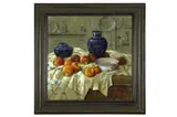 Untitled by Renato Criscuolo, oil on canvas, offered Aug 2021