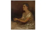 Untitled by Bernard Powell, 1951, oil on canvas, offered Aug 2021