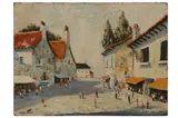 Untitled by Cecil Rochfort D'Oyly-John, oil on board, offered Aug 2021