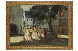 Untitled by Josep Martinez Lozano, oil on canvas, offered Aug 2021