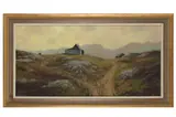 Untitled by Ian G.M. Eadie, oil on board, offered Aug 2021
