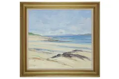 Untitled by Robert Kelsey, oil on canvas, offered Aug 2021
