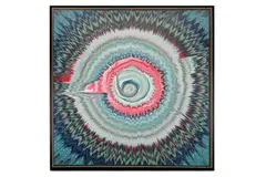 Untitled by Andy Shaw, acrylic on canvas, offered Aug 2021