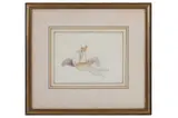 Untitled by George Richmond, watercolour, offered Aug 2021
