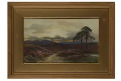 Untitled by Harry James Sticks, watercolour, offered Aug 2021