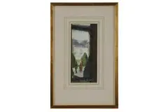 Untitled by Julian Bond, watercolour, offered Aug 2021