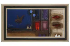 Untitled by Per Dahl, mixed media, offered Aug 2021