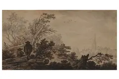 Untitled by Aernout ter Himpel, ink and sepia, offered Jul 2021