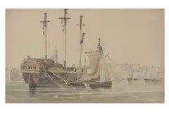 Untitled by William Marlow, Watercolour over pencil, offered Jul 2021