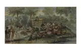 Untitled by John Nixon, ink and watercolour, offered Jul 2021