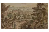 Untitled by John Nixon, ink and watercolour, offered Jul 2021