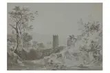 Untitled by Sir George Beaumont, 7th Baronet, Pencil and grey, offered Jul 2021
