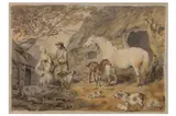 Untitled by George Morland, Watercolour; Together with two further watercolours by John 'Warwick' Smith, offered Jul 2021