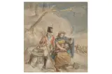 Untitled by Robert Ker Porter, Watercolour and pen, offered Jul 2021
