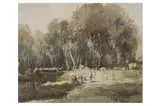 Untitled by Audrey Penn, watercolour, offered Jul 2021
