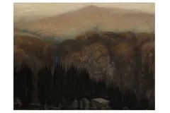 Untitled by Reginald Hallward, oil on canvas, offered Jul 2021