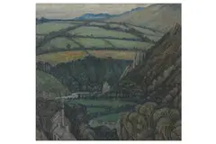 Untitled by Reginald Hallward, oil on canvas, offered Jul 2021
