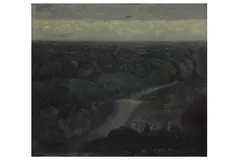 Untitled by Reginald Hallward, oil on canvas, offered Jul 2021