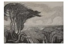 Untitled by Reginald Hallward, ink, offered Jul 2021