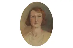 Untitled by Reginald Hallward, oil, offered Jul 2021