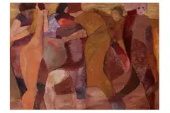 Untitled by Alan Thornhill, oil on canvas, offered Jul 2021