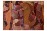 Untitled by Alan Thornhill, oil on canvas, offered Jul 2021