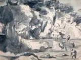 Villa Nettone' signed, inscribed and dated 1966 9.75 x 13.5in by Edward Ardizzone, 1966, ink and watercolour, sold Dec 2019