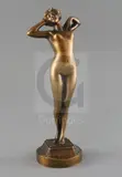 Untitled by Leon-Louis Oury, bronze, sold Dec 2019