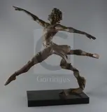 Foundry stamp by Enzo Plazotta, bronze, sold Dec 2019