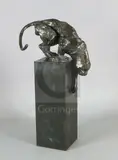 Panther by Kate Denton, bronze, sold Dec 2019