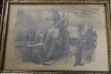 5cm by Milton Clark Avery, pencil, sold Dec 2019