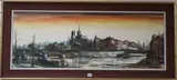View of Notre Dame from The Seine by Ronald Folland, oil on canvas, sold Nov 2019