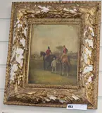Jockey approaching the start by William Joseph Shayer, oil on board, sold Nov 2019