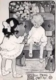 A set of four pencil by Mabel Lucie Attwell, pencil, sold Nov 2019