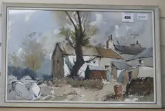 Bassenthwaite, Cumbria by Edward Wesson, watercolour, sold Nov 2019