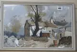 Bassenthwaite, Cumbria by Edward Wesson, watercolour, sold Nov 2019