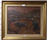 Cochatamta Valley by Phyllis Lawson, oil on canvas, sold Nov 2019