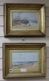 Pittenwagen' and 'Largo Bay by David Small, 1891, watercolor, sold Nov 2019