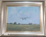 From Aden to Abingdon - Blackburn Beverley by Alan Shufflebotham, oil on board, sold Nov 2019