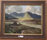 Irish landscape by Maurice Canning Wilks, oil on board, sold Nov 2019