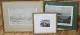 The Wheel in Motion, RWS 2000 label verso, 19 x 30cm, with a group of assorted pictures and prints by Charlotte Halliday, watercolour, sold Nov 2019