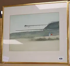 Untitled by John Bond, watercolour, sold Nov 2019