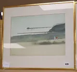 Untitled by John Bond, watercolour, sold Nov 2019