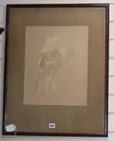 Colour chalk by Jacob Kramer, 1927, watercolor, sold Nov 2019