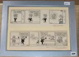 Untitled by Reg Smythe, ink, sold Nov 2019