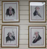A set of four limited edition prints by Sue McCartney Snape, print (other), offered Nov 2019
