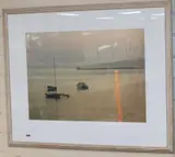 Sun Rising, 2004 RWS Spring Exhibition label verso by Jonathan Cramp, watercolour, sold Nov 2019