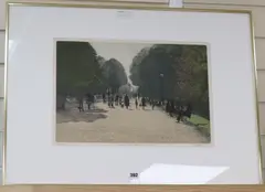Gate, Parc Monceau 1979 by Harold Altman, print, offered Nov 2019